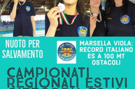 Fantastica Viola Marsella… è record italiano