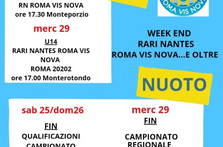 Programma gare 25-26 giugno